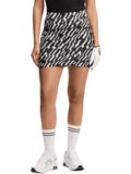 J.Lindeberg AMY PRINT SKIRT kurz Skort schwarz