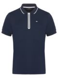 Daniel Springs Funktions Pique Halbarm Polo navy
