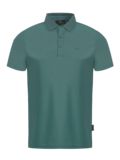 Daniel Springs Nylon Pique Halbarm Polo petrol