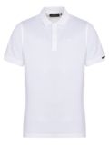 Daniel Springs Baumwoll Pique Halbarm Polo weiß