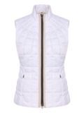 Valiente quilted thermal vest white