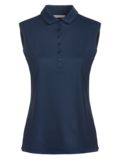 Valiente Funktions Pique ohne Arm Polo navy