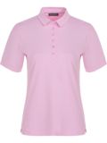 Valiente Funktions Pique Halbarm Polo rosa