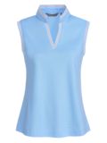 Valiente V-neck ohne Arm Polo hellblau