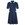 Valiente Nylon Pique halbarm Kleid navy