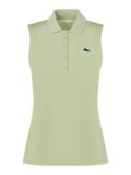 Lacoste Krátká košile bez rukávů Polo světle zelená