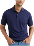 Peter Millar ALBATROSS COTTON-BLEND PIQUE Halbarm Polo navy