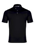 Kjus Men Hollow Pima Halbarm Polo schwarz