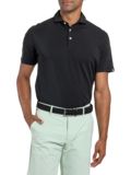 Kjus Men Hollow Pima Halbarm Polo schwarz