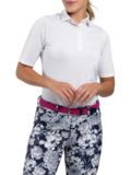 Kjus Women Lee Halbarm Polo weiß