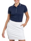 Kjus Women Sanna 2.0 Halbarm Polo navy