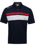 Backtee Trophy Halbarm Polo navy