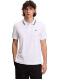 J.Lindeberg Joey Tipping Halbarm Polo GH50 weiß