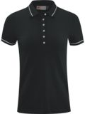 Kjus Sanna Halbarm Polo schwarz