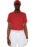 J.Lindeberg Tour Tech Halbarm Polo rot