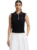 J.Lindeberg 30Y Becca Strick Polo schwarz