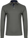 Kjus Fairway Langarm Polo oliv