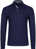 Kjus Fairway Langarm Polo navy