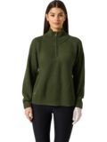 Daily Sports HUDSON LS Pullover s podšívkou Windstopp pletený tmavě zelený