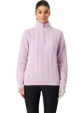 Daily Sports CABLE LS Pullover Lining Windstopp Strick pink