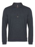 TravisMathew CLOUD SWEATER 1/4 ZIP sweatshirt black