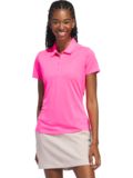 adidas Golf Performance Primegreen Halbarm Polo pink