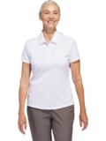 adidas Golf Performance Primegreen Halbarm Polo weiß