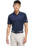 adidas Golf Performance Primegreen Half Sleeve Polo navy