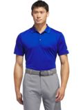 adidas Golf Performance Primegreen Half Sleeve Polo blue