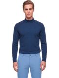 Daniel Springs 1/2-Zip Stretch Thermal Base Layer, Navy
