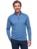 Daniel Springs 1/2-Zip Stretch Thermal Base Layer, Denim