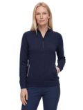 Valiente Troyer Windstopp Strick navy