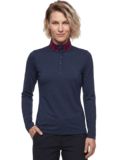 Valiente Thermo Langarm Polo navy