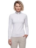 Valiente Thermo Langarm Polo ecru