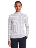 Valiente Druck 1/2 Zip Stretch Thermo Midlayer sand