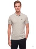 BOSS PL_GOC Swing AO Halbarm Polo sand