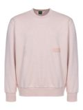BOSS SW_Crewneck Stretch Midlayer růžová