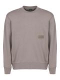 BOSS SW_Crewneck Stretch Midlayer taupe
