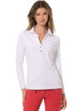 MDC Long-Sleeve Polo Shirt weiß
