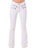 MDC Double Zip Flared Hose weiß