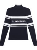 J.Lindeberg Ariadne Zip Troyer Sweater, navy