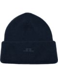 Čepice J.Lindeberg Vale Beanie, tmavě modrá
