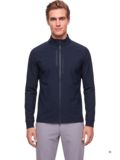 J.Lindeberg Tayler Zip Mid Layer Stretch Jacke schwarz