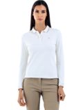 Chervo ATMA Off-White Long-Sleeve Polo Shirt