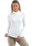 Chervo TAMARA - Off-White Half-Zip Turtleneck