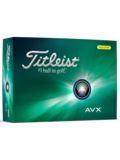 Titleist AVX žlutý