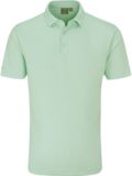 Ping Gilmore Halbarm Polo hellgrün