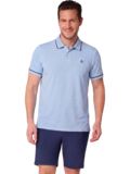 Penguin VC SS SOLID polo s krátkým rukávem, fialové