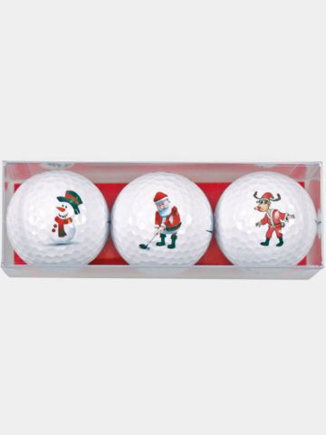 Sportiques 3er Set Weihnachtsmotiv Xmas2 weiß