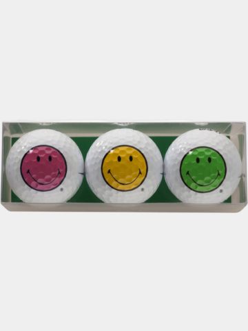 Sportiques 3ks golfových míčků Smiley Happy Další